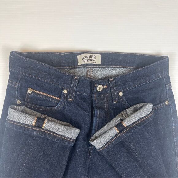 Naked & Famous Chinese New Year Fire Monkey Selvedge Denim Super Skinny Guy Fit - Picture 4 of 12